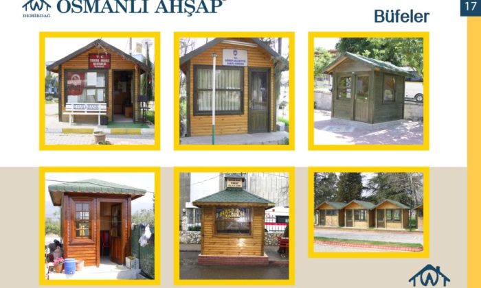 Ahşap büfeler