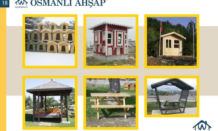 Ahşap kontrol kulübeleri